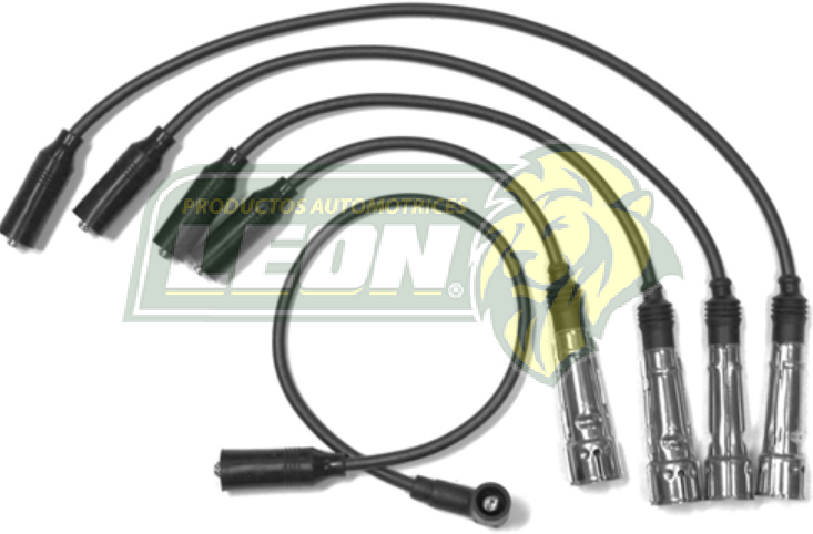 JUEGO DE CABLE BUJIA VW GOLF, JETTA A2 88-93 1.8L EQUIPO ORIGINAL