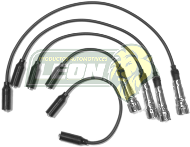 JUEGO DE CABLE BUJIA VW POINTER 98Æ 1.8L EQUIPO ORIGINAL