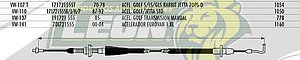 CHICOTE ACEL. GOLF, JETTA STD. 87-92