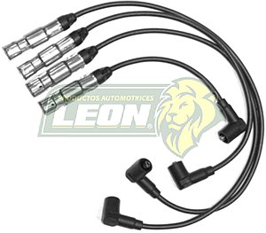 JUEGO DE CABLE BUJIA VW NEW BEETLE NBA4, GOLF Y JETTA A4 2.0L 2000Æ EQUIPO ORIGINAL