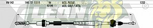 CHICOTE ACEL. JETTA 94-97 PASSAT 94