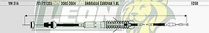CHICOTE EMBR. EUROVAN 1.8L 2000