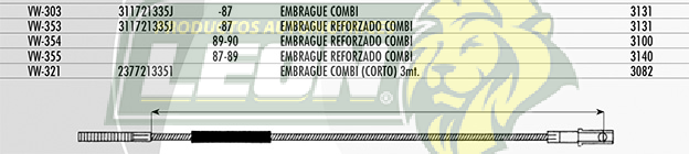 CHICOTE EMBR. COMBI M.1600 Å87 REFORZADO