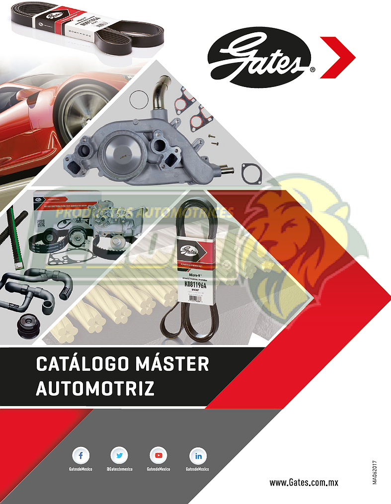 CATALOGO DE PRODUCTOS “GATES”