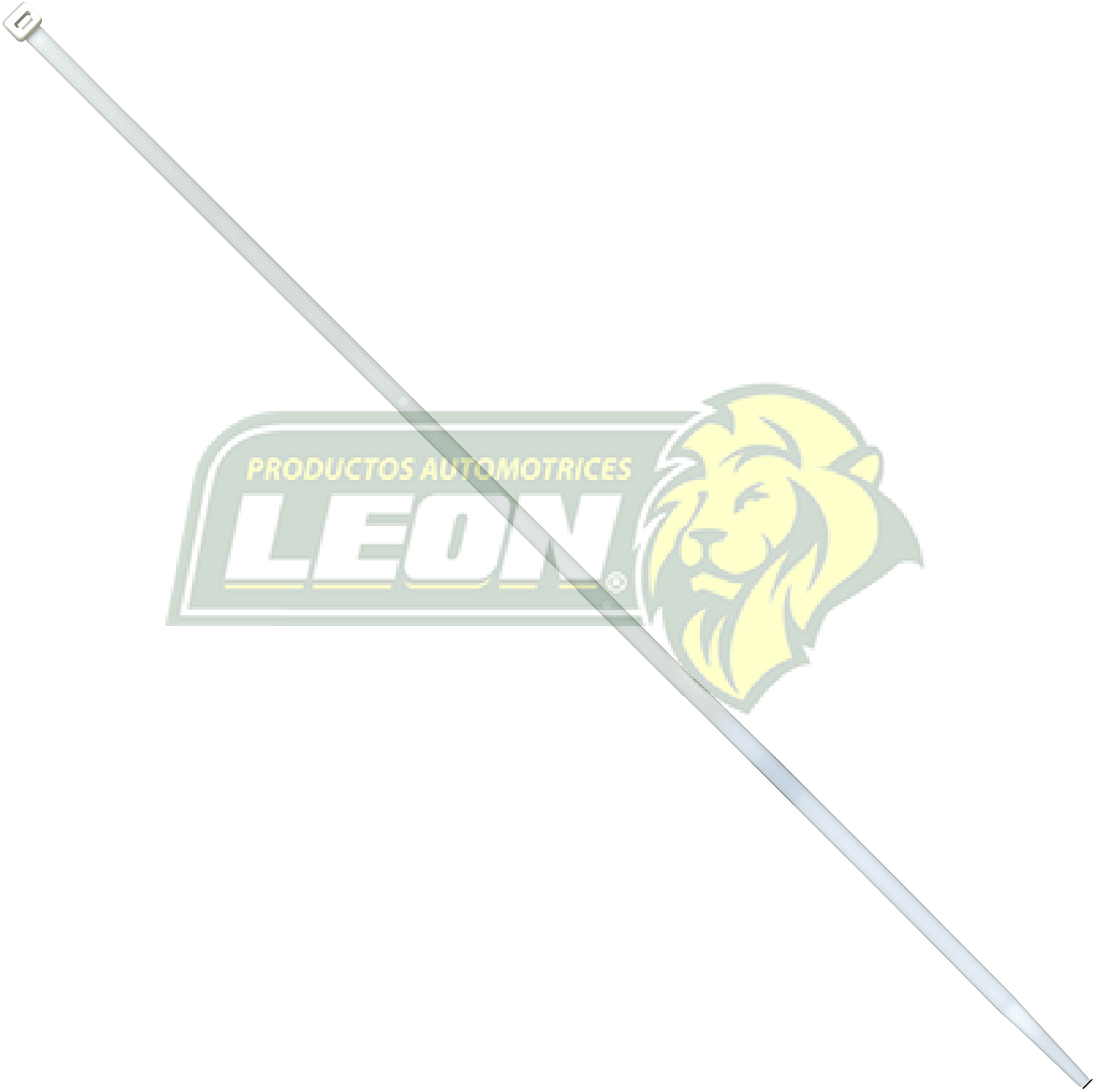 CINCHO NAILON 62 cm GRUESO 8.5 mm BLANCO