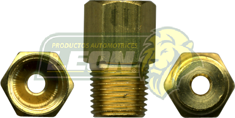 CONEXION ABOC. INVERTIDO 45° CONECTOR MACHO (48W) ØE DE TUBO: 3/16 R. DE TUBO: 1/8