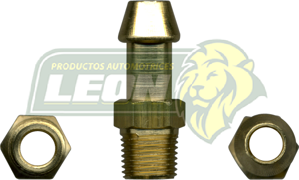 CONEXION COPLE PARA MANGUERA BAJA PRESION ADAPTADOR MANGUERA TUBO MACHO ØI DE MANG.: 5/16 R. DE TUBO: 1/8