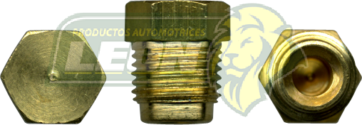 CONEXION ABOC. INVERTIDO 45° TAPON MACHO ØE DE TUBO: 1/4