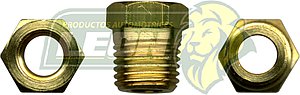 CONEXION ROSCA DE TUBO REDUCCION BUSHING (110B) R. MACHO: 1/4 R. HEMBRA: 1/8