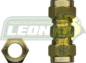 CONEXION COMPRESION UNION (62F) ØE DE TUBO: 3/8 HO847C