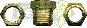 CONEXION ROSCA DE TUBO REDUCCION BUSHING (110B) R. MACHO: 3/8 R. HEMBRA: 1/4
