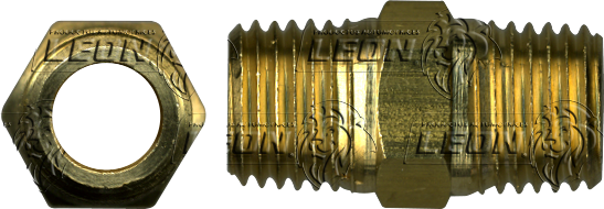 CONEXION ROSCA DE TUBO NIPLE HEXAGONAL(122B) R. DE TUBO: 3/8
