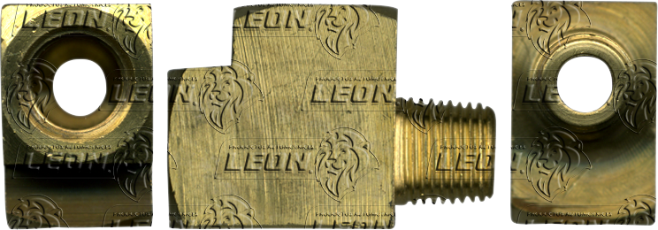 CONEXION ROSCA DE TUBO TE TERINAL A UN LADO (127B) R. DE TUBO: 1/8