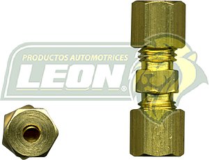 CONEXION COMPRESION UNION (62F) ØE DE TUBO: 1/8