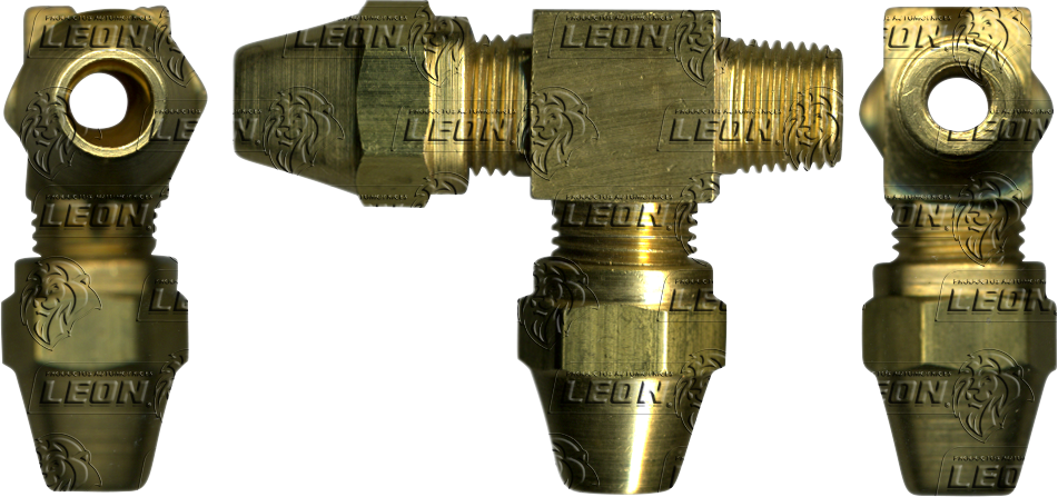 CONEXION FRENO DE AIRE TE TERMINAL A UN LADO (471F) ØE DE TUBO: 1/4 R. DE TUBO: 1/8