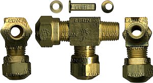 CONEXION FRENOS DE AIRE PARA TUBO DE NAILON TE TERMINAL A UN LADO (4471F) ØE DE TUBO: 1/4 R. DE TUBO: 1/8