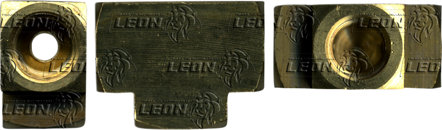 CONEXION ABOC. INVERTIDO 45° TE HEMBRA CENTRAL ØE DE TUBO: 1/4 R. DE TUBO: 1/8