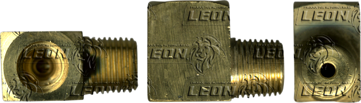 CONEXION DOBLE COMPRESION PARA SISTEMA DE LUBRICACION INDUSTRIAL (TIPO1) CODO TERMINAL A 90° ØE DE TUBO: 3/16 R. DE TUBO: 1/8