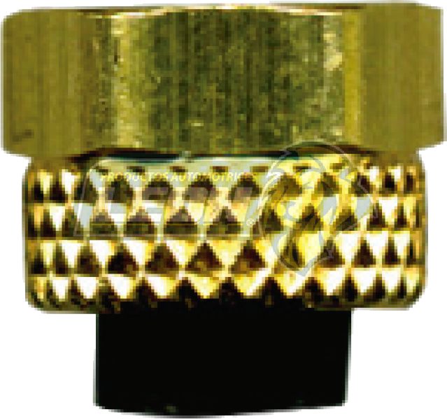 CONEXION PARA TUBERIA POLY-V TUERCA Y BARRIL DE PLASTICO ØE DE TUBO: 3/8 R. RECTA V-1: 1/2-24H (mínimo 50 pzas.)