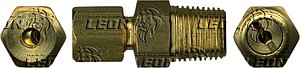 CONEXION COMPRESION CONECTOR CHECK (63F) ØE DE TUBO: 3/16 R. DE TUBO: 1/8