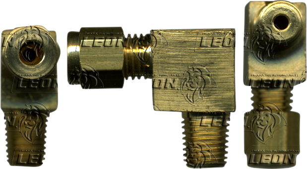 CONEXION DE COMPRESION PARA SISTEMA DE LUBRICACION INDUSTRIAL (TIPO3) TUERCA HEMBRA/BARRIL/TUBO CODO MACHO ØE DE TUBO: 5/32 R. DE TUBO 1/16
