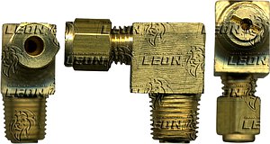 CONEXION DE COMPRESION PARA SISTEMA DE LUBRICACION INDUSTRIAL (TIPO3) TUERCA HEMBRA/BARRIL/TUBO CODO CHECK ØE DE TUBO: 5/32 R. DE TUBO 1/8
