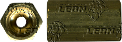 CONEXION DOBLE COMPRESION PARA SISTEMA DE LUBRICACION INDUSTRIAL (TIPO1) UNION ØE DE TUBO: 3/16x3/16