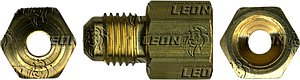 CONEXION ABOC. 45° SAE CONECTOR HEMBRA (46F) ØE DE TUBO: 1/2 R. DE TUBO: 3/8