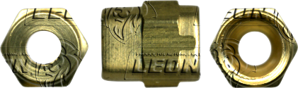 CONEXION DE COMPRESION PARA SISTEMA DE LUBRICACION INDUSTRIAL (TIPO3) TUERCA HEMBRA/BARRIL/TUBO TUERCA LARGA ØE DE TUBO: 5/32