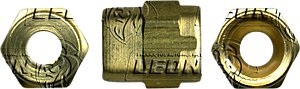 CONEXION DE COMPRESION PARA SISTEMA DE LUBRICACION INDUSTRIAL (TIPO3) TUERCA HEMBRA/BARRIL/TUBO TUERCA LARGA ØE DE TUBO: 5/32