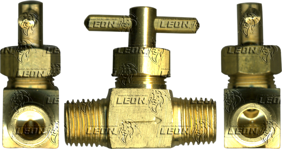 VALVULA DE AGUJA MACHO ROSCA TUBO 1/4 - 1/4