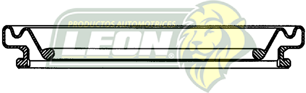 CUBREPOLVO P/PISTON CALIPER  ØE: 2.960”, ØI: 1.950”, TIPO: