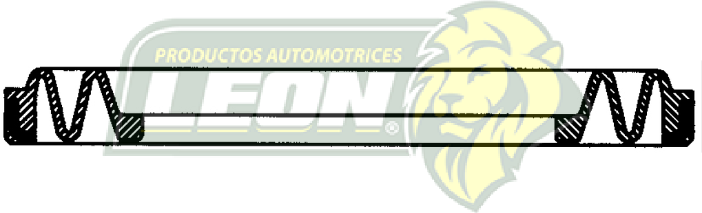 CUBREPOLVO P/PISTON CALIPER  ØE: 2.700”, ØI: 1.740”, TIPO: