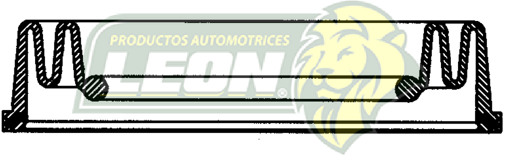 CUBREPOLVO P/PISTON CALIPER  ØE: 2.510”, ØI: 1.510”, TIPO: