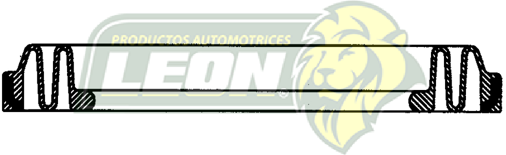 CUBREPOLVO P/PISTON CALIPER  ØE: 2.950”, ØI: 1.860”, TIPO: