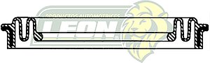 CUBREPOLVO P/PISTON CALIPER  ØE: 2.440”, ØI: 1.470”, TIPO: