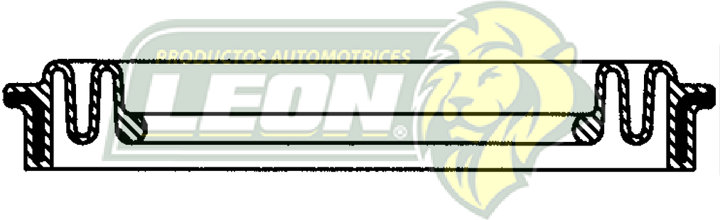 CUBREPOLVO P/PISTON CALIPER  ØE: 2.440”, ØI: 1.470”, TIPO: