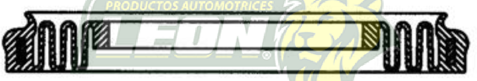 CUBREPOLVO P/PISTON CALIPER  ØE: 2.539”, ØI: 1.410”, TIPO: