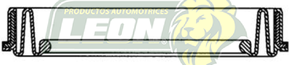 CUBREPOLVO P/PISTON CALIPER  ØE: 2.600”, ØI: 1.720”, TIPO: