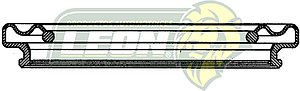 CUBREPOLVO P/PISTON CALIPER  ØE: 3.260”, ØI: 2.120”, TIPO: