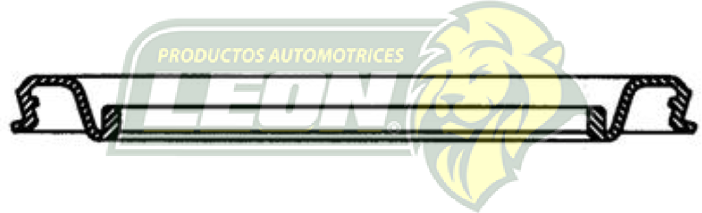 CUBREPOLVO P/PISTON CALIPER  ØE: 2.420”, ØI: 1.710”, TIPO: