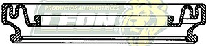 CUBREPOLVO P/PISTON CALIPER  ØE: ”, ØI: ”, TIPO: