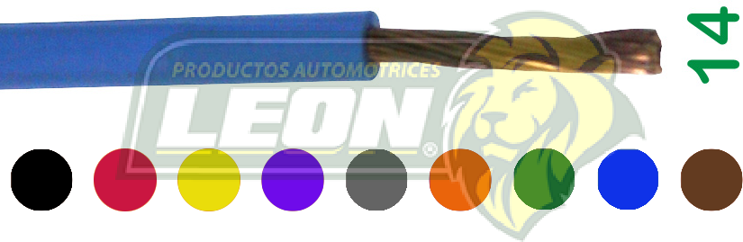 CABLE PLASTICO Cal.14 (ROLLO c/30 m.)