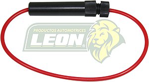 PORTAFUSIBLE DE VIDRIO REFORZADO CON ROSCA IMPORTADO CAL.12 HO679A