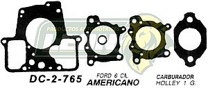 JUNTA CARBURADOR FORD 6CIL HOLLEY 1G. U.S.A. (JGO.)