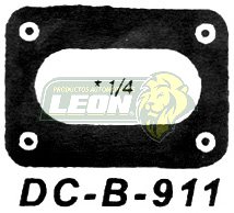 JUNTA BASE CARB. DODGE DART, D100 V8 M.360 84 HOLLEY