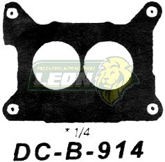 JUNTA BASE CARB. DODGE DART DUSTER D100 M.225 75-90