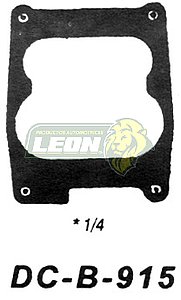 JUNTA BASE CARB. DODGE MONACO, SUPER BEE M.360, LeBARON, CORDOBA 75-82