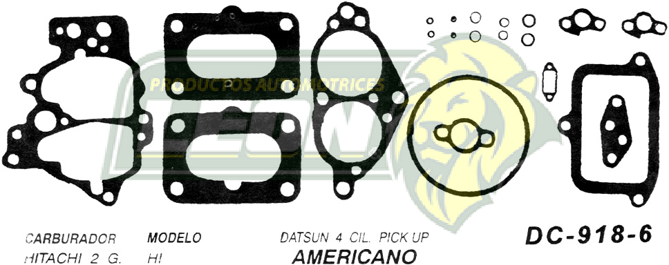 JUNTA CARBURADOR DATSUN CTA. U.S.A. (JGO.)