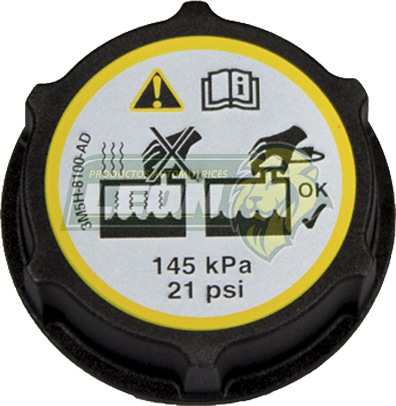 TAPON DEPOSITO ANTICONGELANTE FORD FIESTA 1.8L 11-12 (E88080, K218DG-1, 81535B-1) 21 Lbs. 145 Psa.